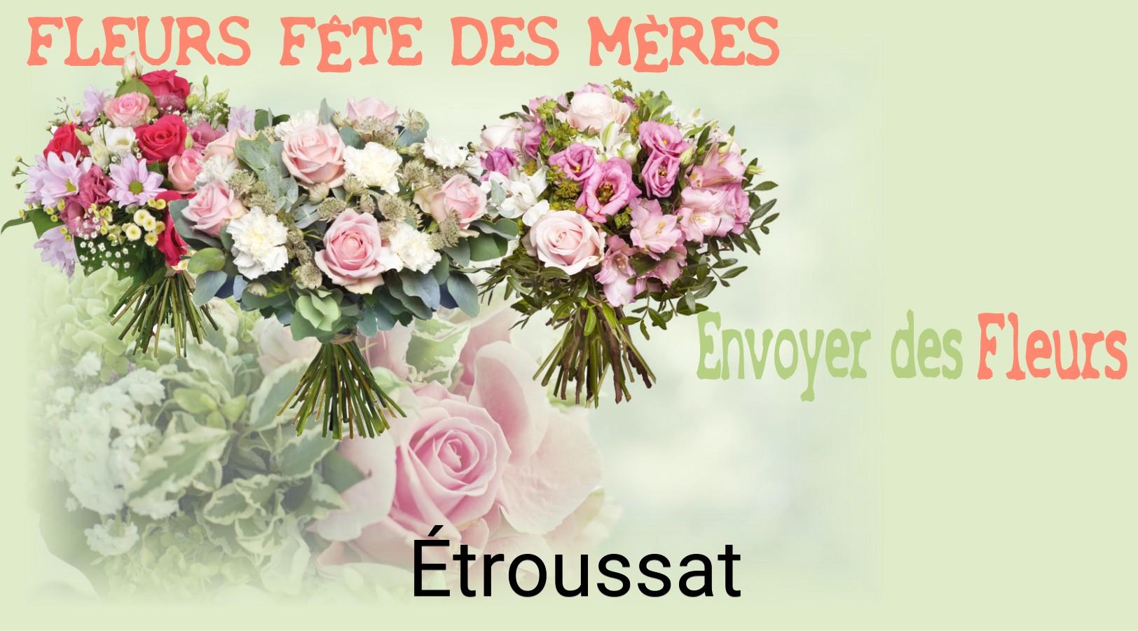 Bouquet de Fête des Mères livré à Étroussat